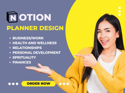 A 2025 notion template planner for you and your business