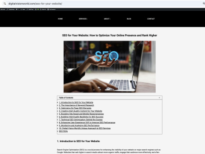 Expert Article & Blog Writer I High Quality SEO writer