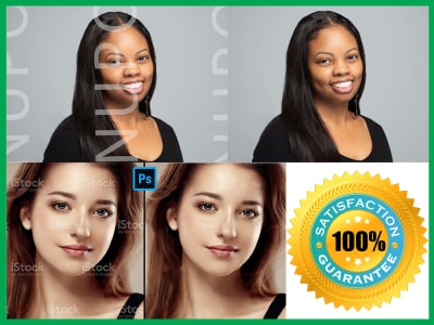 Shadow remove, Watermark, Text out, & Adobe Photoshop work
