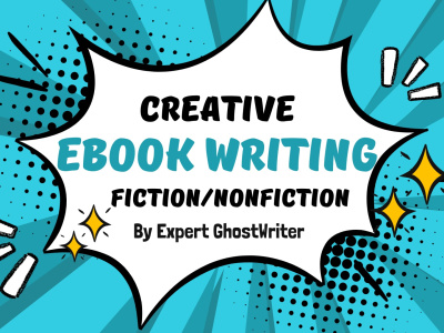 Unique Book Writing, eBook Writing & Ghostwriting by a creative Ghostwriter