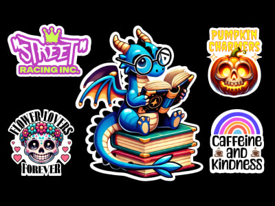 Custom Sticker Design in 24 hours