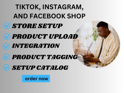 Setup TikTok Shop Ads FB and IG Shop with TikTok Marketing For Your Store