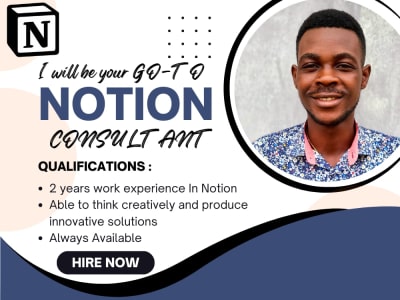 A notion consultant for your notion project