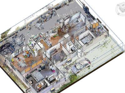 Residential Architectural Revit Model and Scan to BIM