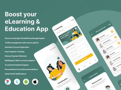 E-Learning/Education App/School App| LMS |AI-Based eLearning App
