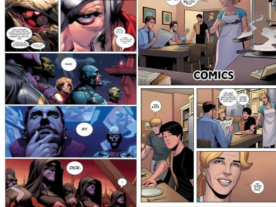A high quality comic page | comic cover art | colouring books | comic book