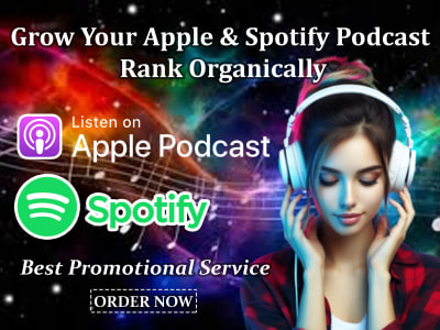 Grow your Apple and Spotify Podcast Promotion Organically