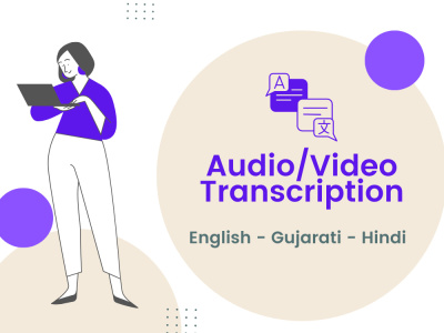 100% human Transcription and Review of your audio/video file
