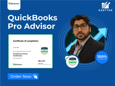 Quickbooks ProAdvisor for Setup, Catch up & Clean up, Reconciliation