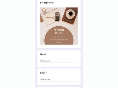 : Custom google forms creation and step-by-step teaching