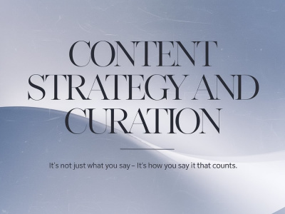 Tailored content that amplifies your unique voice to achieve your goals