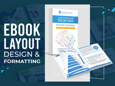 Marketing ebook, course PDF & workbook layout design