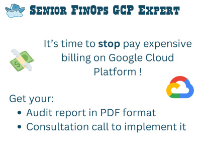 A detailed audit to optimize and reduce your Google Cloud Platform costs