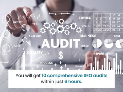 10 comprehensive SEO audits within just 6 hours.