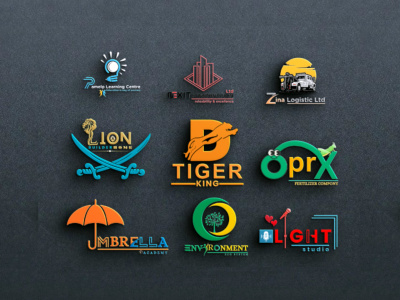 3D Logo Mockup Design | Place Your Logo on Premium 3D Scenes