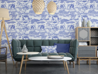 I will hand draw toile de jouy patterns