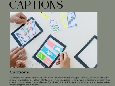 Captivating Captions That Engage and Convert