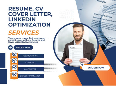 Resume, Cover Letter, and LinkedIn Optimization (Professionally Written)