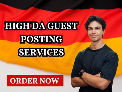 High DA German Guest Posting Services
