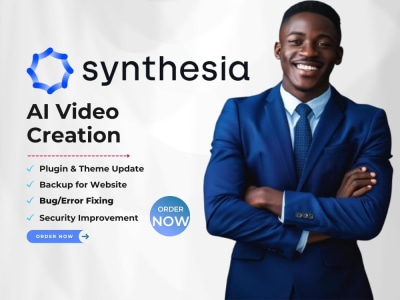 Synthesia AI video creation and editing with synthesia AI Virtual Assistant