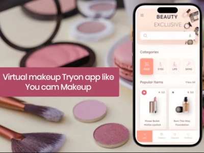A virtual makeup tryon app like youcam makeup, instabeauty, and makeup ...