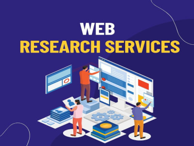 Professional web research and  data collection services