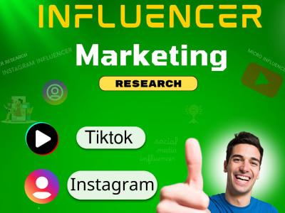 Expert Influencer Marketing & Research for Instagram, TikTok, YouTube