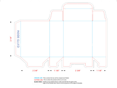 A Professional Die Line Design for Perfect Packaging