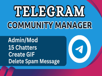 Professional crypto Telegram Community Manager, Discord Moderators & Admin