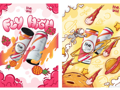 Creative Poster Design with Doodle Illustration