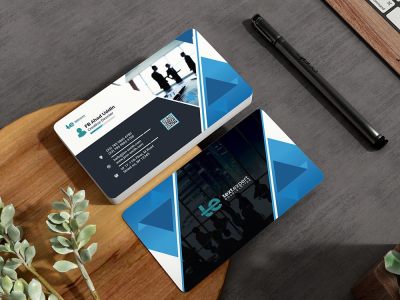 Professional Minimalist Business Card, Letterhead & Stationary Design