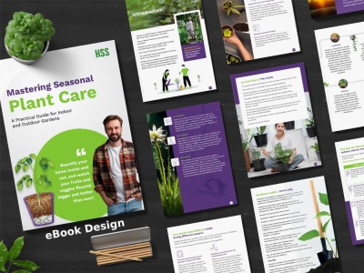 A custom eBook design | Lead magnet | Marketing materials | Document | PDF