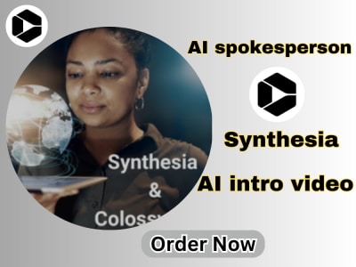 AI spokesperson synthesia colossyan explainer video creation ads marketing