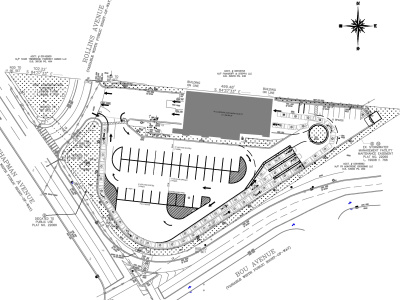A Commercial Site Plan