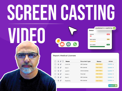 Screen Casting / Screen Recording Videos.