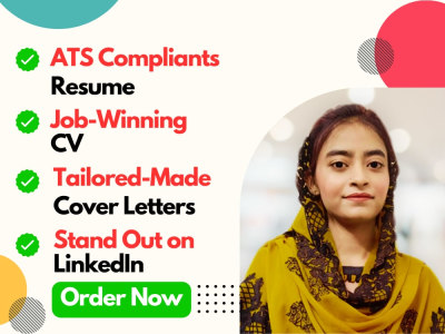 ATS Resume Writing | Resume Design | CV Writing | Cover Letter | LinkedIn