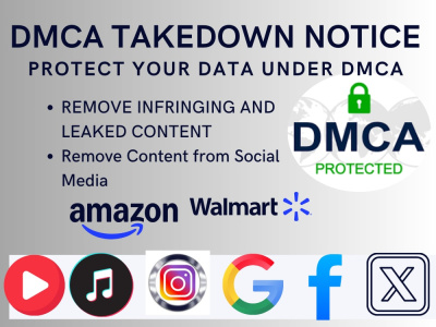 Services For DMCA Takedown and Copyright Enforcement