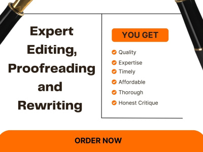 An Expert to Proofread, Edit and Rewrite Your Article, Blog and Web Content