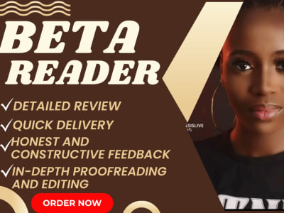 An expert beta reader and a detailed feedback for manuscripts.