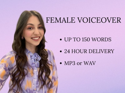 A professional female voiceover in Serbian!
