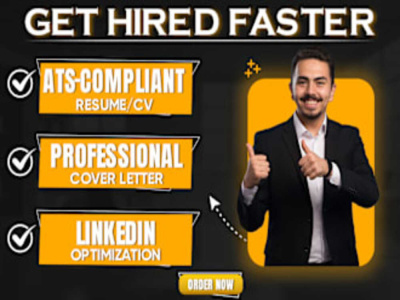 An ATS optimized CV | Resume | Cover Letter and Linkedln Optimization