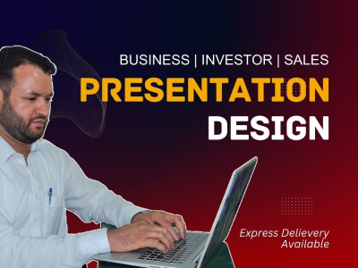 Professional business presentation, sales and investor pitch deck
