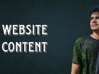 "I will write engaging SEO website content as an experienced writer"