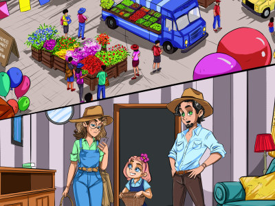 Best quality comic book illustration