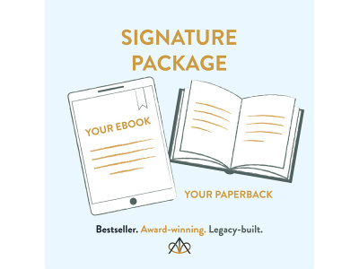 You will get your book published and marketed based on best practices in the industry