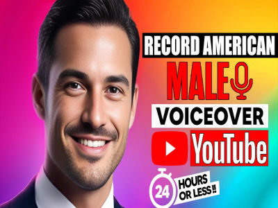 Deep american male cash cow youtube video voice over