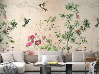 Unique and beautiful wall wallpaper.