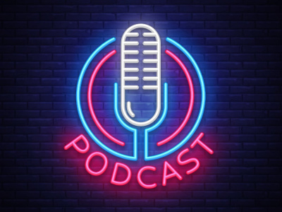 A high quality podcast voiceover