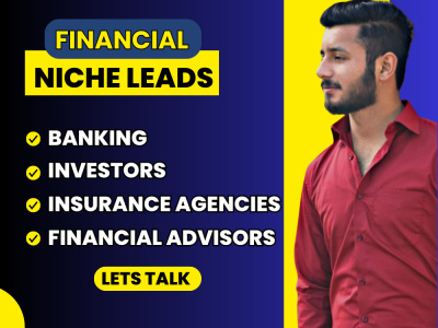 Finance Leads, Accounting Leads & CPA Lead List