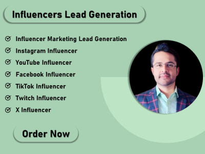 A list of tiktok, youtube, instagram influencers for markering
